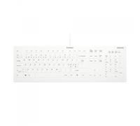 CHERRY AK-C8112 tastiera Medico USB QWERTY Nordic Bianco (Active Key Flat Profil