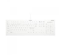 CHERRY AK-C8112 tastiera Medico USB QWERTY Nordic Bianco (Active Key Flat Profil