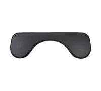 Contour Design CDWRUA00410 poggiapolso Pelle vegana Nero (Wrist rest, Universal