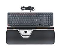 Contour Design RollerMouse Red Plus + Balance Wired tastiera Mouse incluso USB QWERTY Nordic Nero NEW