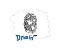 Contour Fingers American Maps Adesivi Citazione Sogno Decalcomanie in Vinile