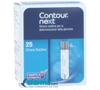 Contour Next Strisce Reattive Glicemia 25 Pezzi