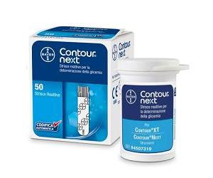 Contour Next Strisce Reattive per la misurazione della glicemia 50 pezzi