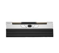 Contour RollerMouse Go - Mouse ergonomico centrato per il sollievo del tunnel carpale, mouse da viaggio compatto con Bluetooth e USB, design ambidestro a 5 pulsanti, compatibile con Mac e PC