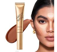 Contour Stick, 15ml Portable Highlighter Contour Stick, Liquid Matte Nose, Multifunctional Makeup Pen for Women, Men, Sculpting Highlighting, Contouring