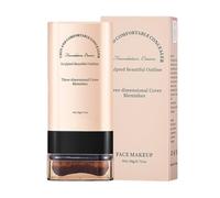 Contour Stick,Full Coverage Natural Foundation With Brush | Contour Sticks, Hydrating Foundation Makeup ssFor Different Skin Tones And Undertones And Others