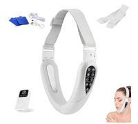 Contourflex 4-In-1 Massager, Reviona Contourflex 4-In-1 Massager, With 5 Modes, 15 Adjustable Intensities, Tightens Jawline, Massagers or Face (white)