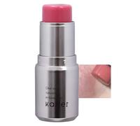 Contouring e Illuminante Viso Stick, Coreano Illuminante Viso Stick con Brillantini per Viso e Corpo Impermeabile Multiuso Soft Glow Stick Correttore per Una Pelle Luminosa(4#Pink Ice Peach)