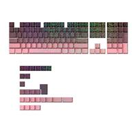 Contouring Line Side Stampato Keycap 133-Key keycaps per 61 64 68 75 84 Tastiere Meccaniche Sublimazione di calore Side Stampato Keycaps