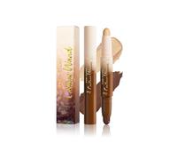 Contouring Viso - Contur Stick Del Viso In Crema A Due Funzioni, Impermeabile E Duraturo, Formula Di Correttore Opaco + Lucido, Adatto Per Viso E Corpo, Copertura Completa (#24, 5g)
