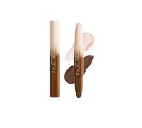 Contouring Viso Stick, Contouring 2-in-1 con Contur Stick ed Illuminante, Doppia Estremità per Viso e Corpo, Formula Crema Impermeabile e Coprente per Principianti (#23, 26g)