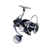Contra Spinning Mulinello da pesca 2000-6000 5.2:1 Max Drag 15KG/33LB Maniglia in alluminio interamente in metallo Bobina for pesci grossi con acqua di mare(6000)