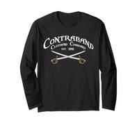Contraband - Crossed Swords Logo Maglia a Manica
