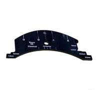 Contrabbasso per ponte Righello Full Size Liutaio Strumento Contrabbasso | Ideale per violoncello 3/4, per il posizionamento del ponte, raschiare la tastiera, marcature di facile lettura
