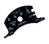 Contrabbasso per ponte Righello Full Size Liutaio Strumento Contrabbasso | Ideale per violoncello 3/4, per il posizionamento del ponte, raschiare la tastiera, marcature di facile lettura
