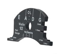 Contrabbasso per ponte Righello Full Size Liutaio Strumento Contrabbasso | Ideale per violoncello 3/4, per il posizionamento del ponte, raschiare la tastiera, marcature di facile lettura