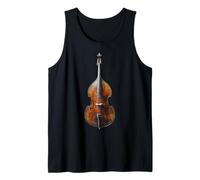 Contrabbasso Strumento Musicale Arte Grafica Contrabbasso Canotta