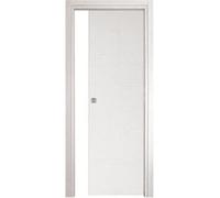 Porta microtec 210x80 scorrev. frassino bianco