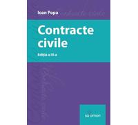 Contracte civile Ed.3 - Ioan Popa, Editie in limba romana