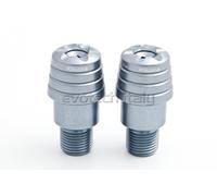 Contrappesi bilancieri manubrio Evotech per TDM 900 2002 2003 2004 2005 2006