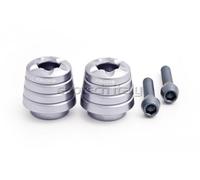 Contrappesi bilancieri manubrio Evotech titanio R1 2016 2017 2018 2019 2020