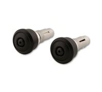 HIGHSIDER pro Retro Manubrio Ends Nero, nero