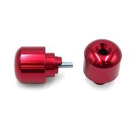 Contrappesi Di Manubrio V Parts Alluminio Honda Rosso per Moto Ricambi
