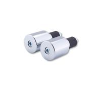 Shin YO Bar End Pesi, acciaio cromato, 206 g per manubrio in acciaio, argento