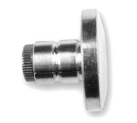 Contrappesi manubrio alluminio 11,5mm. Argento