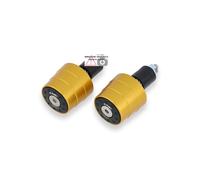 Contrappesi manubrio BI-COLOR oro KTM 1290 Super Adventure 2015-16 CNC Racing