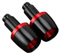 Contrappesi Manubrio Bilancieri Moto Per BN125 BN 125 Per ELIMINATOR 2003-2008 Accessori Per Moto Manopole Manubrio Tappo Manubrio Finale Tappo Terminale(Rosso)