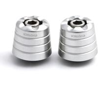 Contrappesi Manubrio Evotech In Ergal Per CF Moto NK 450 2023 2024