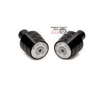 Contrappesi manubrio GEAR argento Ducati SuperSport 2017-18 CNC Racing CM238S