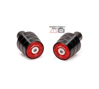 Contrappesi manubrio GEAR rosso Ducati SuperSport 2017-18 CNC Racing CM238R