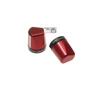 Contrappesi manubrio LOOK rosso Ducati SuperSport S 2017-18 CNC Racing CM236R