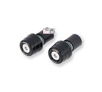 Contrappesi manubrio MINI nero Ducati SuperSport S 2017-18 CNC Racing CM234B