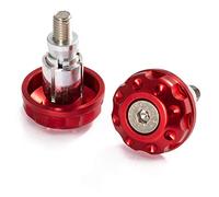 Contrappesi Manubrio Moto 13mm 17mm Stabilizzatori Scooter Rosso