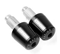 Contrappesi Manubrio Moto per H┐Onda CBF1000 2006-2013 2007 2008 2009 2010 2011 2012 CBF 1000 Moto 7/8 "22mm Manopole Manubrio cap Mano Manubrio estremità (Colore : Black)