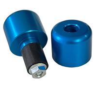 Contrappesi manubrio universali Blu Bonamici racing per Moto Scooter