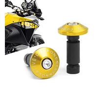 Contrappesi Manubrio Universali - Set Manopole Tappo Manubrio Alluminio da 22mm Terminali Manubrio Blocco per Moto MTB Bici Corsa