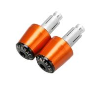 Contrappesi Moto Moto Manopole L Manubrio Cap Parti Di Peso Estremità Per TMAX530 Per TMAX500 Per TMAX 500 530 2001-2007(Orange)