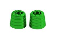 Contrappesi Stabilizzatori Evotech Verdi Compatibile Con NK 450 2023-2024, ER-6F/N 2006 2007 2008 2009 2010 2011 2012 2013 2014 2015 2016, Ninja 125 2019 2020 2021 2022, Ninja ZX-4RR 2024