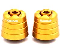 Contrappesi stabilizzatori manubrio Evotech Kawasaki VERSYS 2012 2013 2014 2015