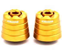 Contrappesi stabilizzatori manubrio Evotech per Z 1000 Z1000 / SX 2017 2018 2019