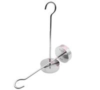 Contrappeso for la misurazione della forza del peso della piastra di sospensione con aumento di massa da 50 g a 5 kg in acciaio inossidabile di grado M1 con metodo standard del gancio(50g)