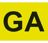 Contrassegno GA (Guida Accompagnata) - Anteriore