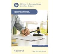 Contratación de derechos de autor. ARGN0210 - Asistencia a la edición