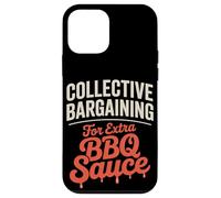 Contrattazione collettiva per la festa del lavoro con salsa barbecue extra Custodia per iPhone 12 mini