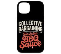 Contrattazione collettiva per la festa del lavoro con salsa barbecue extra Custodia per iPhone 13