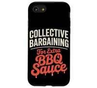 Contrattazione collettiva per la festa del lavoro con salsa barbecue extra Custodia per iPhone SE (2020) / 7 / 8